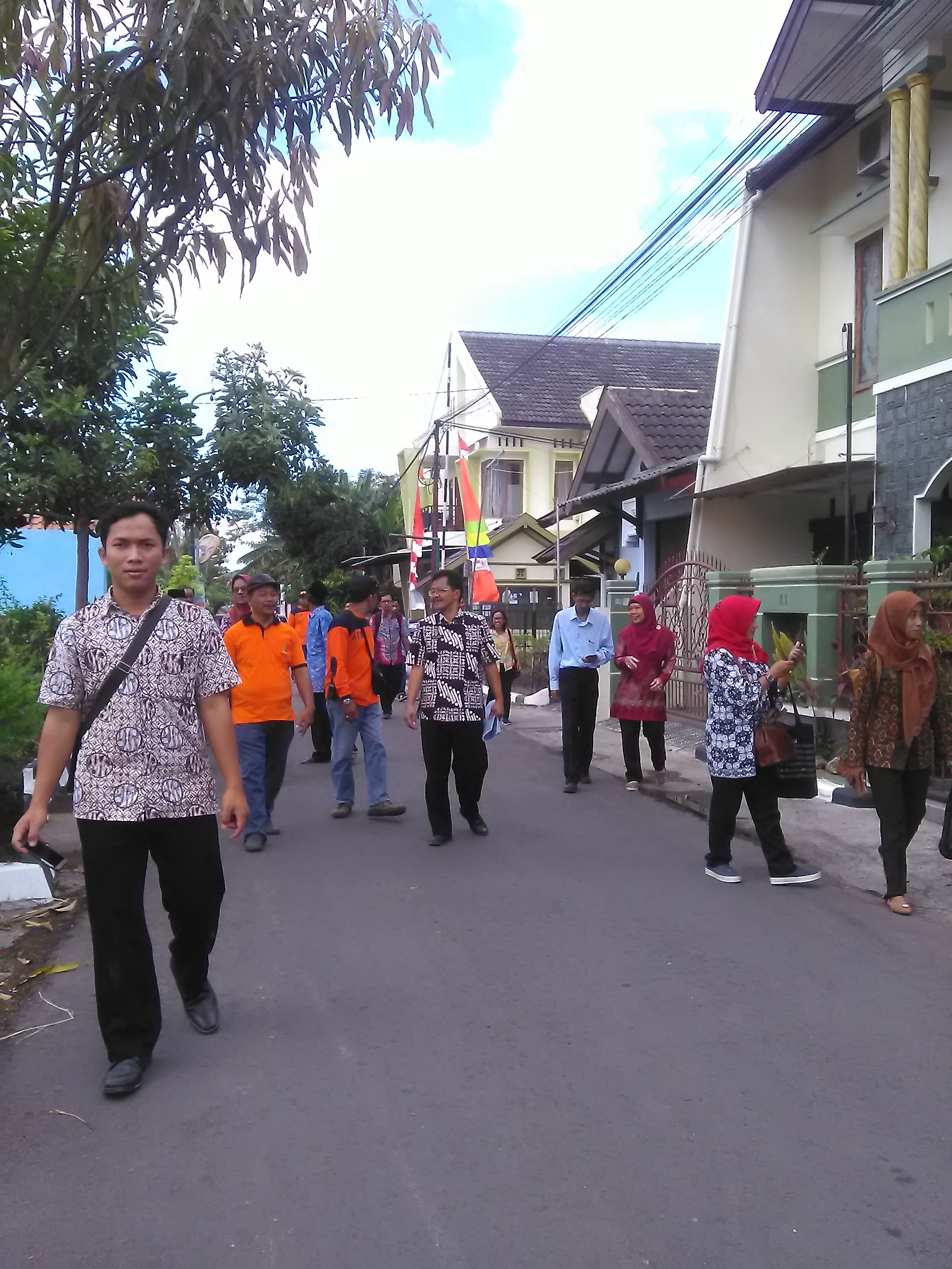 Kunjungan Tim Evaluasi Kampung Hijau Proklim ke Kampung Malangan Kelurahan Giwangan Kecamatan Umbulharjo