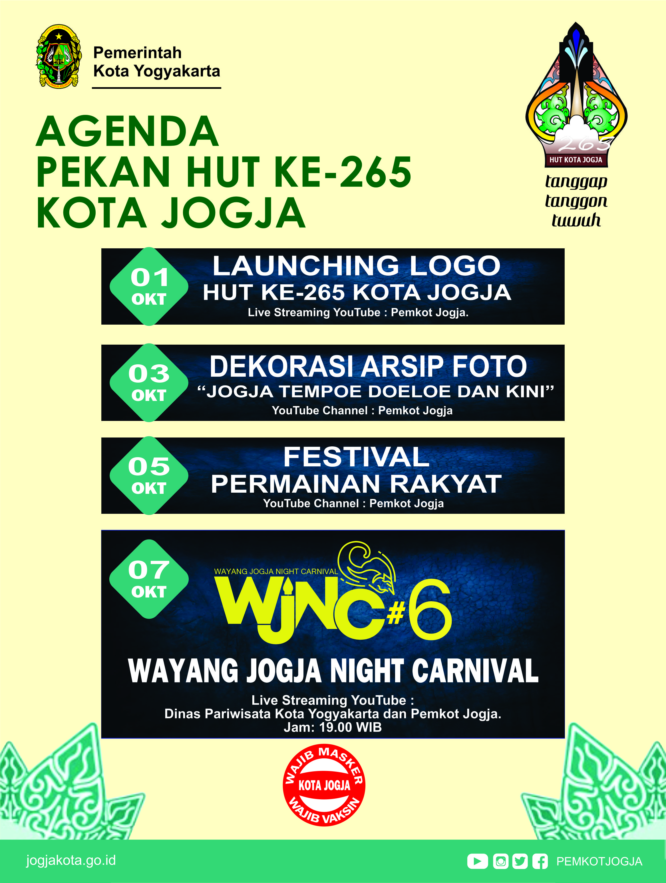 Agenda HUT Kota Yogyakarta 265