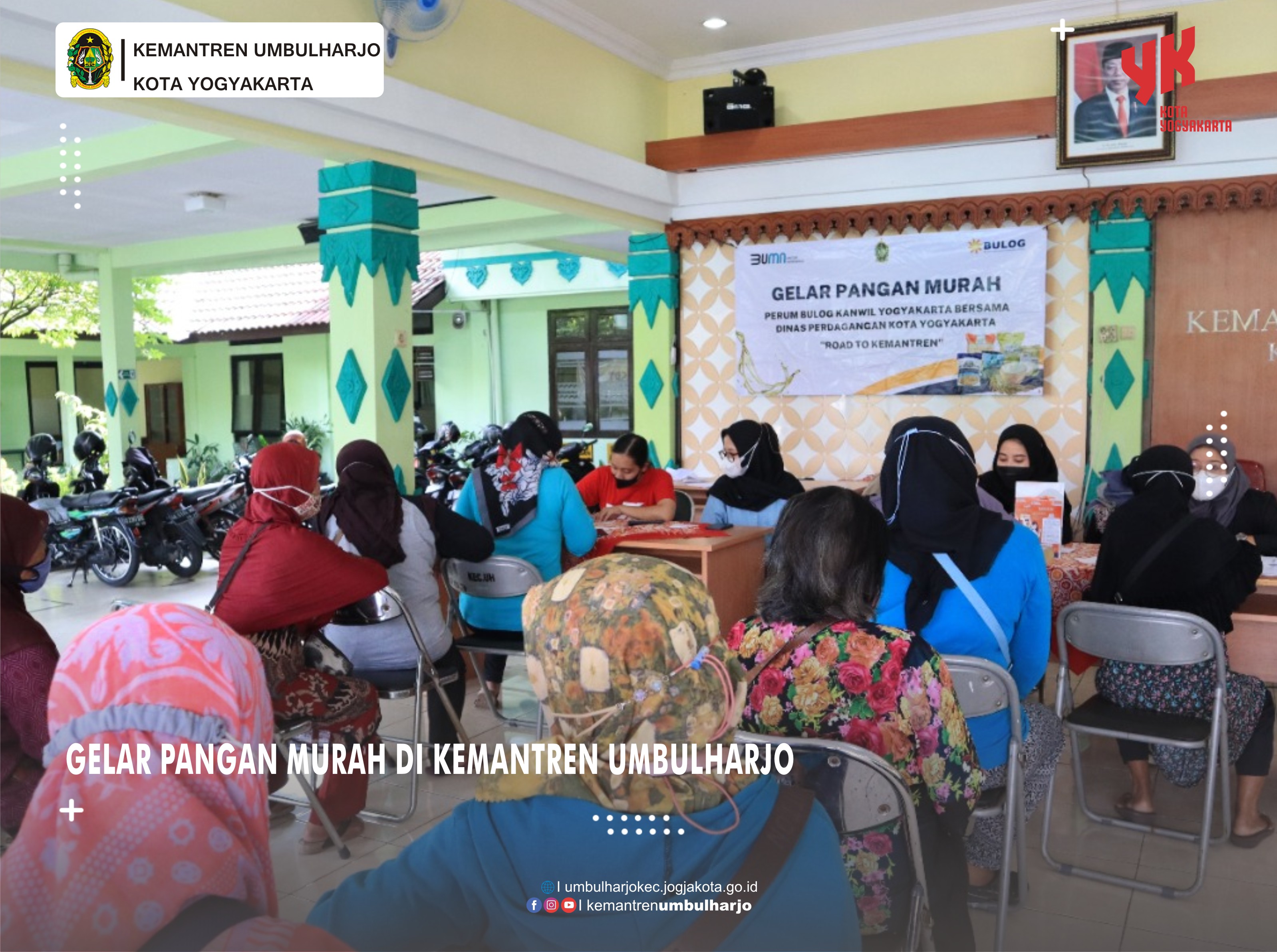 GELAR PANGAN MURAH DI KEMANTREN UMBULHARJO