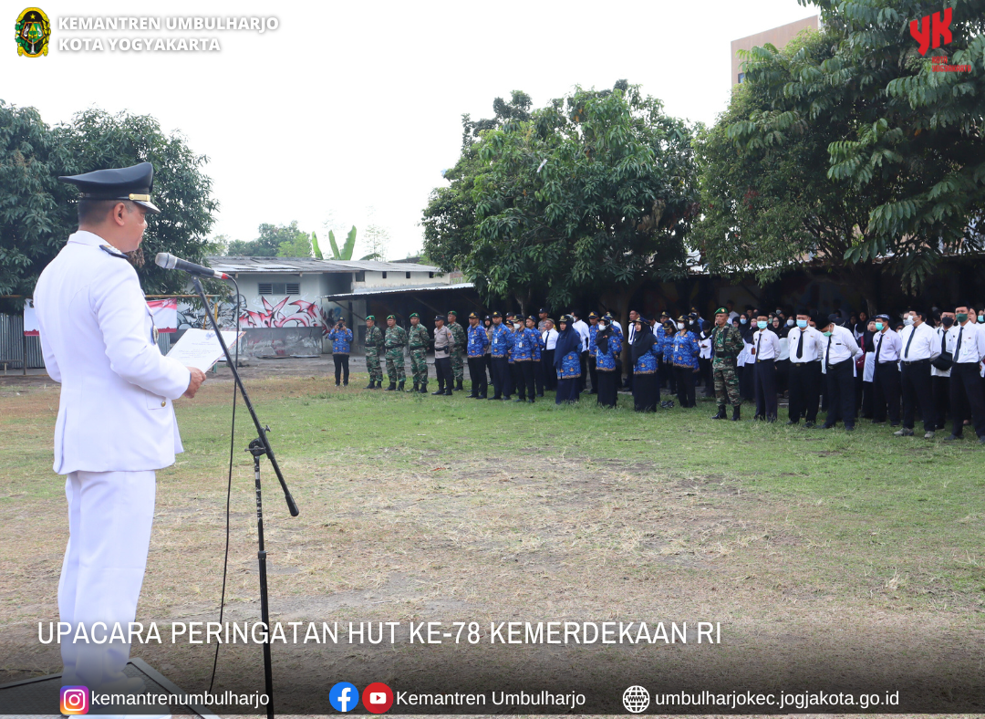 UPACARA PERINGATAN HUT KE-78 KEMERDEKAAN REPUBLIK INDONESIA