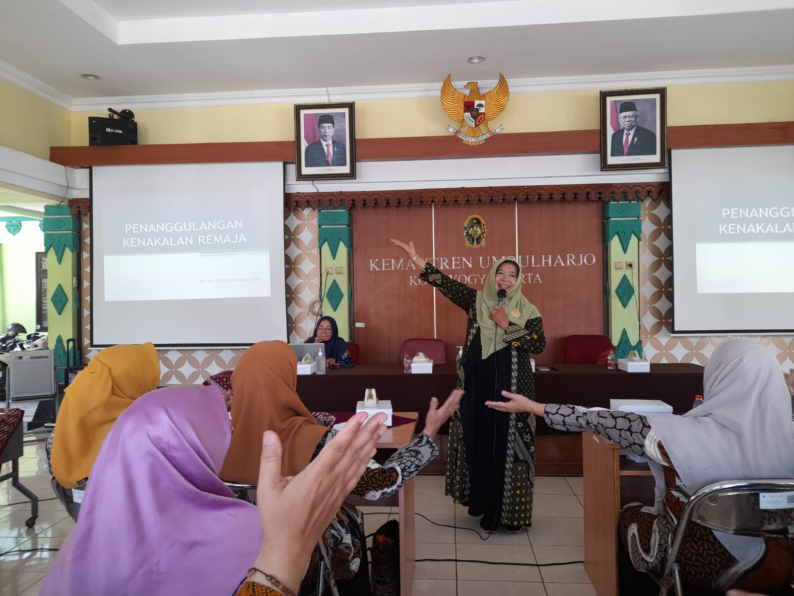 WORKSHOP PERLINDUNGAN ANAK KEMANTREN UMBULHARJO TEKANKAN PENTINGNYA 8 FUNGSI KELUARGA DALAM MELINDUNGI ANAK