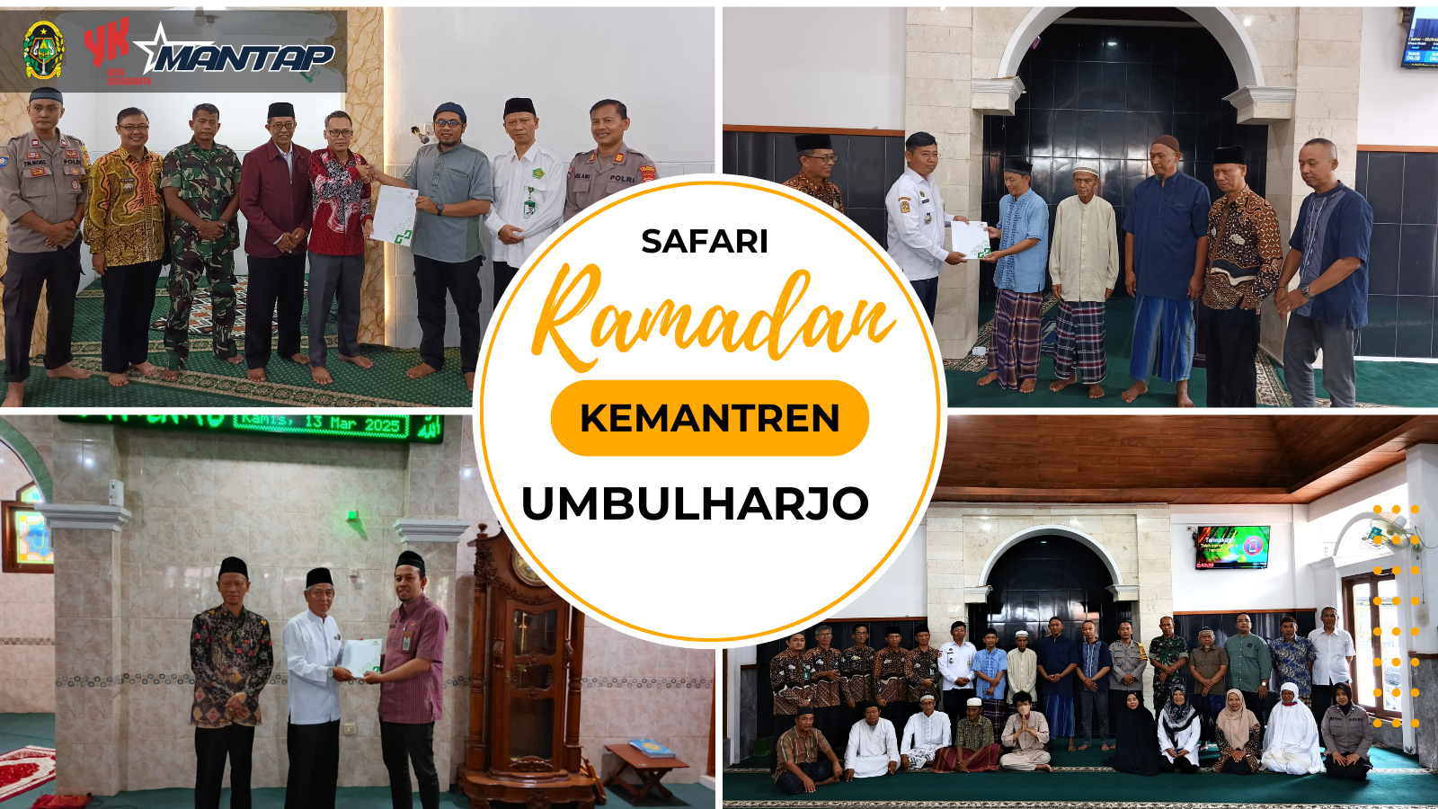 Berbagi Berkah, Safari Ramadan Kemantren Umbulharjo Menyapa Tujuh Kelurahan